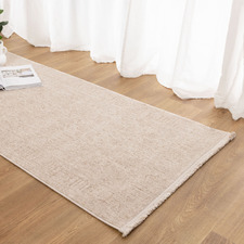 Heritage Monochrome Distressed Border Runner