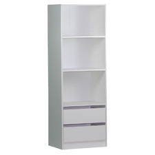 Calami 2 Drawer & Shelf Wardrobe
