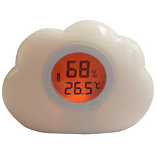 Roger Armstrong Cloud Colour Changing Night Light & Thermometer