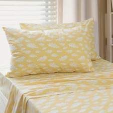 Clouds Cotton-Blend Sheet Set