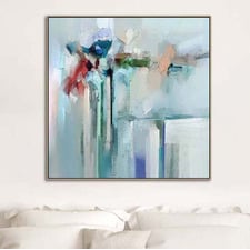 Presioso Oak Framed Canvas Wall Art