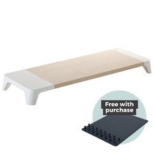 Pallo Woody Wireless Charger Monitor Stand