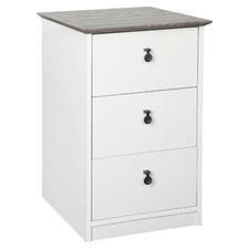 Bronville 3 Drawer Storage Cabinet