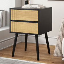 Laurent 2 Drawer Bedside Table