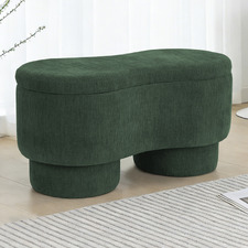 Hayward Upholstered Storage Ottoman Bench