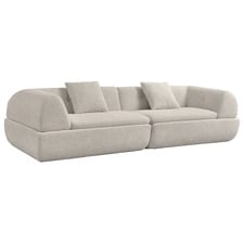 Sarah 4 Seater Boucle Compressed Sofa