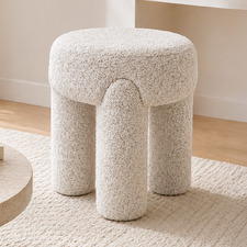 Robin Boucle Accent Stool