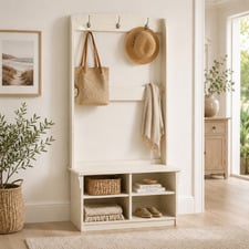 Kinman 4 Shelf Hall Tree