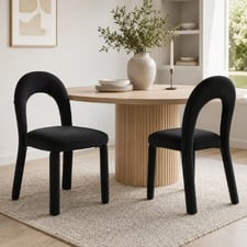 Clementine Velvet Dining Chairs (Set of 2)