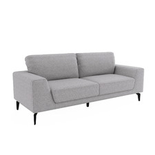 Light Grey Hanna 3 Seater Sofa