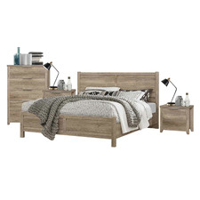 4 Piece Sand Alexa Bedroom Furniture Set