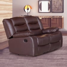 Ipanema 2 Seater Faux Leather Recliner Sofa