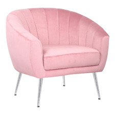 Linos Velvet Armchair
