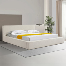 Tarian Boucle Platform Bed