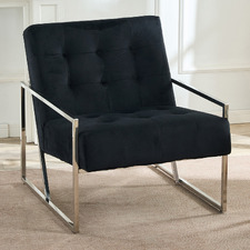 Marek Velvet Armchair