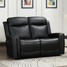 Guerrero 2 Seater Leather Recliner Sofa