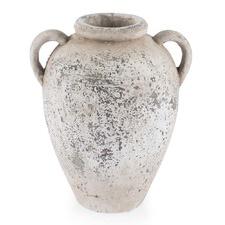 Distressed Ceramic Amphora Vase