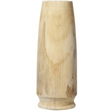 Bleached Bau Bau Wood Vase