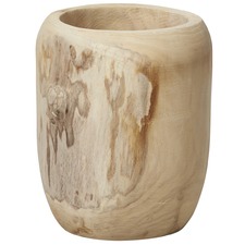 Bleached Tall Calvin Rounded Top Planter