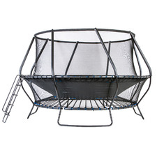 Kids' Blue & Black Plum Bowl Trampoline