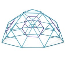 Teal & Purple Phobos Metal Climbing Dome