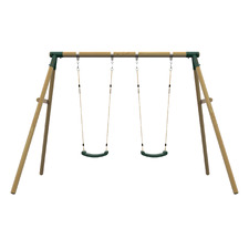 Plum Play Double Wooden Swing Set