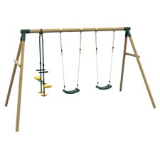Plum Play Double Swing Set with Glider