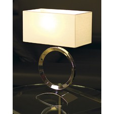 51cm Delta Table Lamp - White