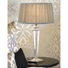 73cm Porter Rhodes Table Lamp - Shimmer Grey