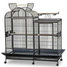 106.68cm BonAvi Parrot Cage with Side Play Pen