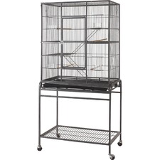 76cm Deluxe Rat/Ferret/Bird Cage with Stand