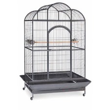 Silverado Dome Parrot Cage in Black Vein