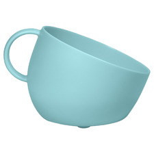 2.5L Cup-Shaped Dog Food & Water Bowl