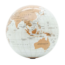Revolving World Globe Ornament
