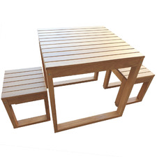 Exemplar 3 Piece Outdoor Table Set