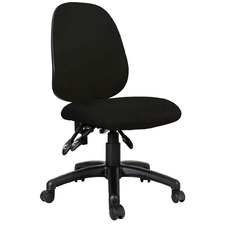 Black Heino Mid-Back Office Chair