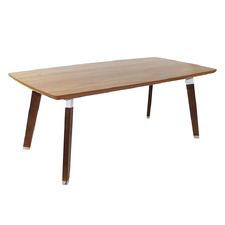 Rogers Walnut Wood Coffee Table
