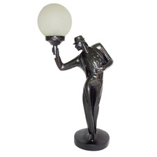 63cm Art Deco Dancer Table Lamp