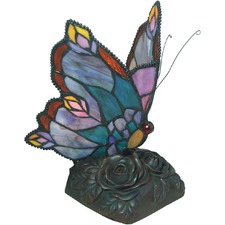 23cm Edu Tiffany Butterfly Table Lamp
