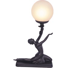 47cm Art Deco Table Lamp Prey