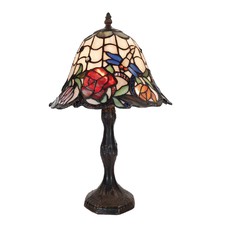 45cm Rose and Dragonfly Table Lamp