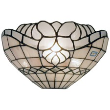 Vienna Tiffany Leadlight Flush Mount Wall Light