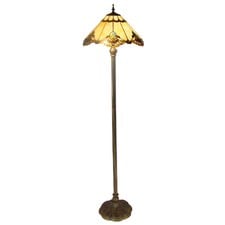 Benita Leadlight Glass Floor Lamp
