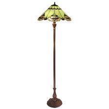 Benita Leadlight Glass Floor Lamp