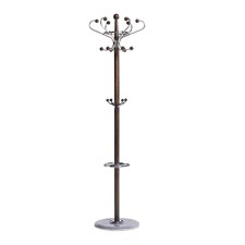 Dark Walnut Monique Classic Hall Stand