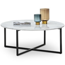 Luxe Milan Marble-Top Coffee Table