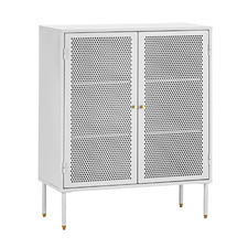 Mesh 2 Door Cabinet