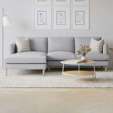 Dorian 3 Seater Upholstered Sofa with Chaise
