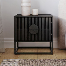 Tessa 2 Drawer Bedside Table