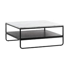 Cetus Square Cultured Marble Coffee Table